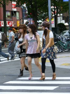 Na ulicah Sapporo 2010